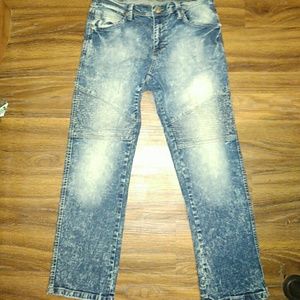 Men  Encrypted Denim