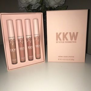 KKW liquid lipstick set