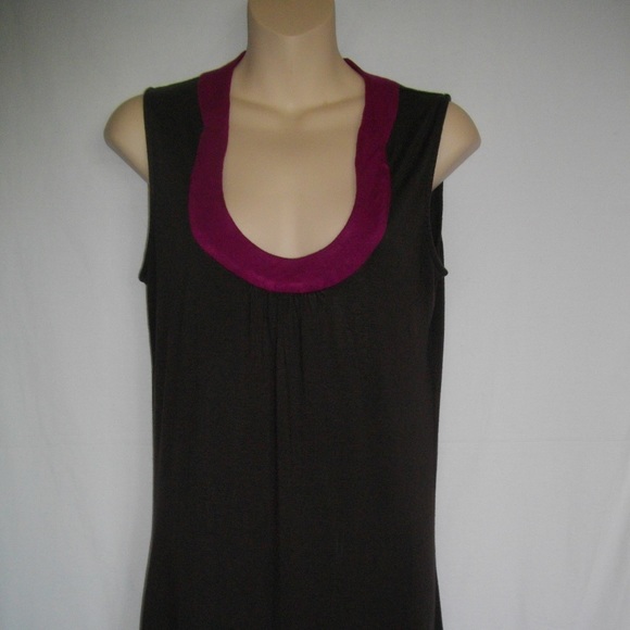 Banana Republic Brown Stretch Small Sleeveless Dress - Picture 6 of 13