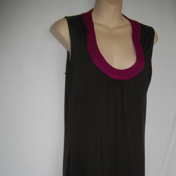 Banana Republic Brown Stretch Small Sleeveless Dress - Picture 8 of 13