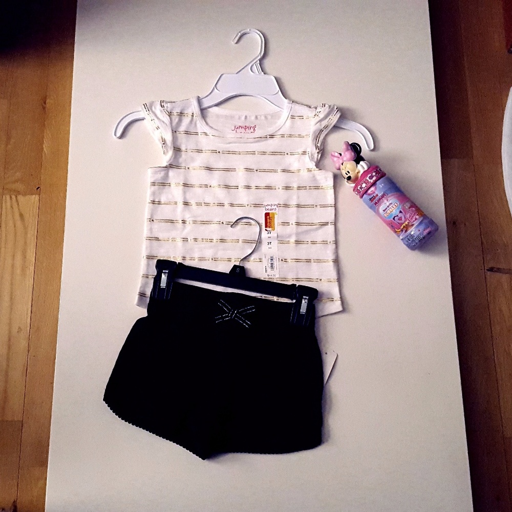 SOLD! Brand NEW top & shorts bundle!