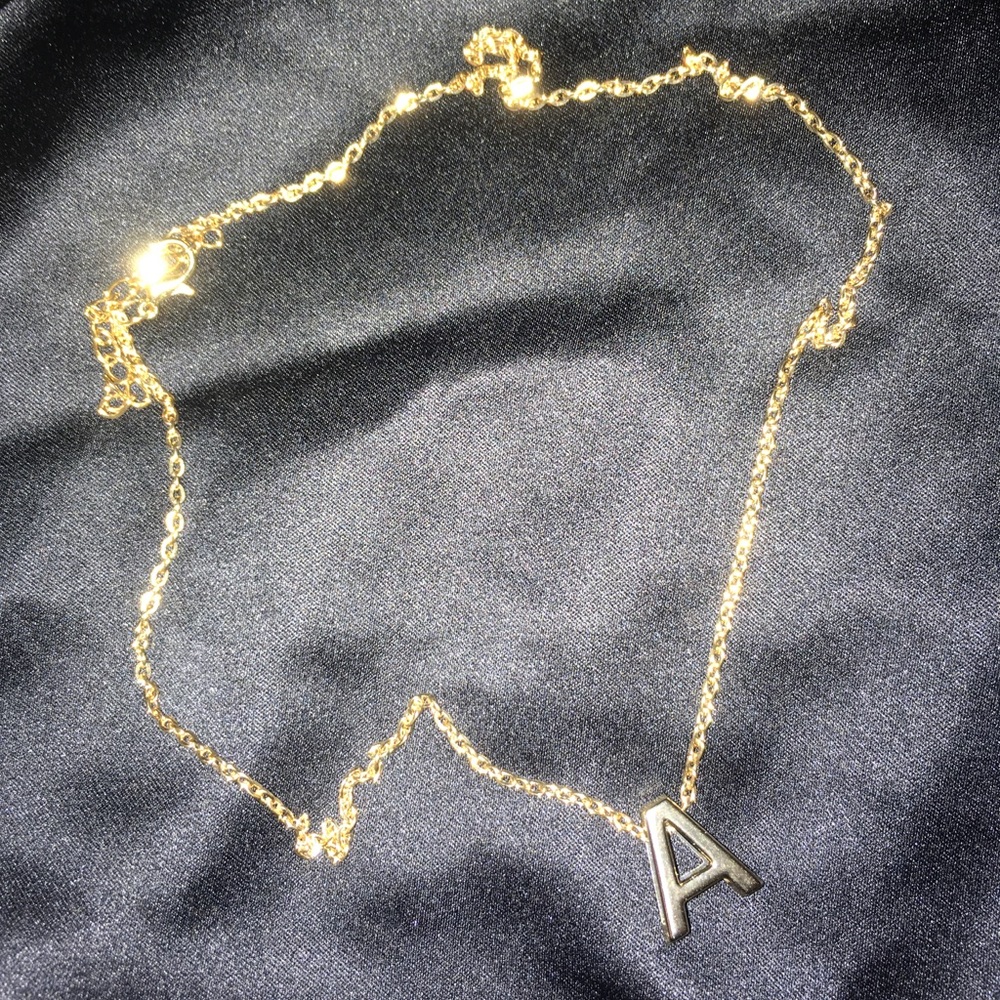 NEW - Letter "A" Necklace
