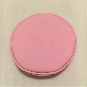 Dior cosmetics pouch small light pink
