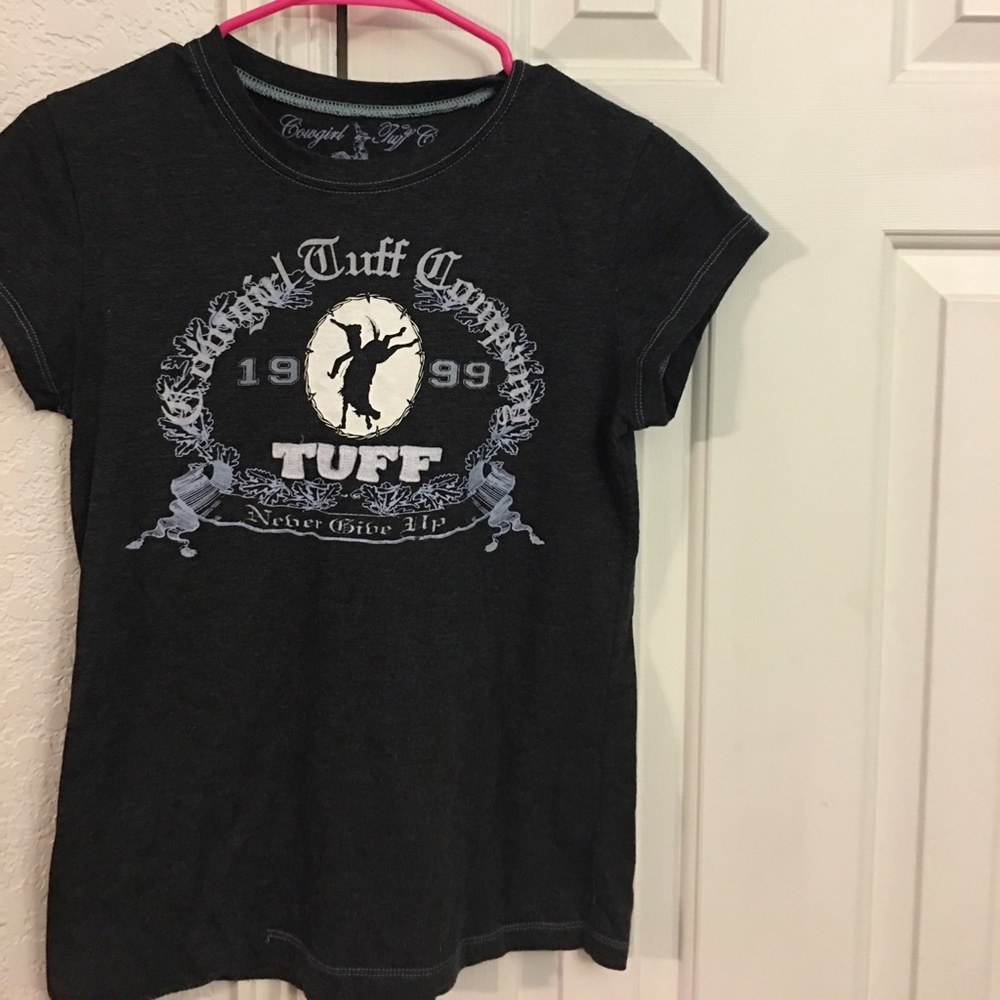 😍 Cowgirl Tuff Tuffer tee size L