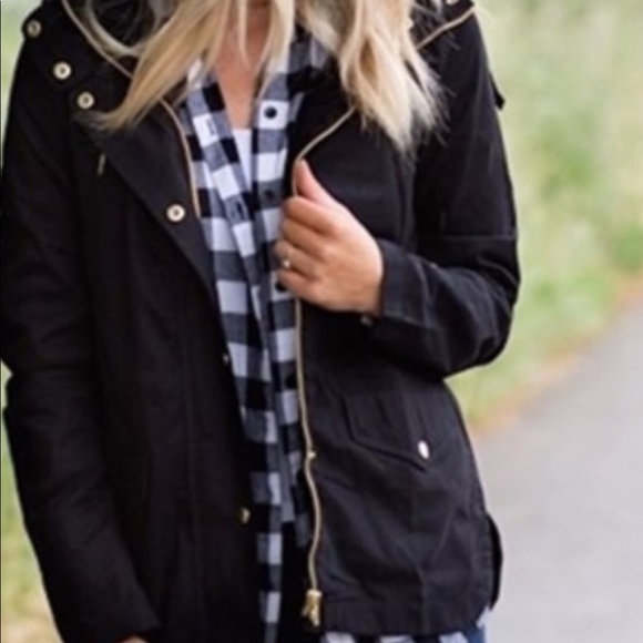  Last 1 Navy Women's Roark utility jacket - Picture 3 of 3