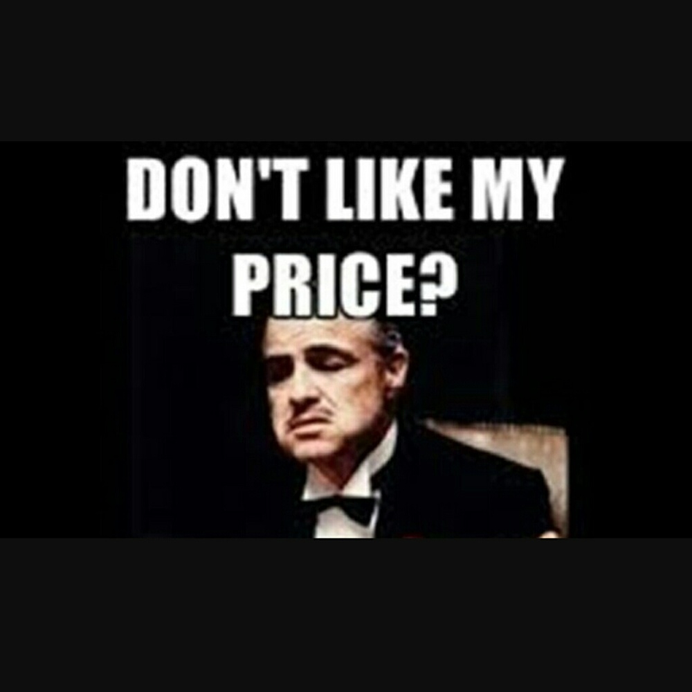 Go ahead, Make me an offer.