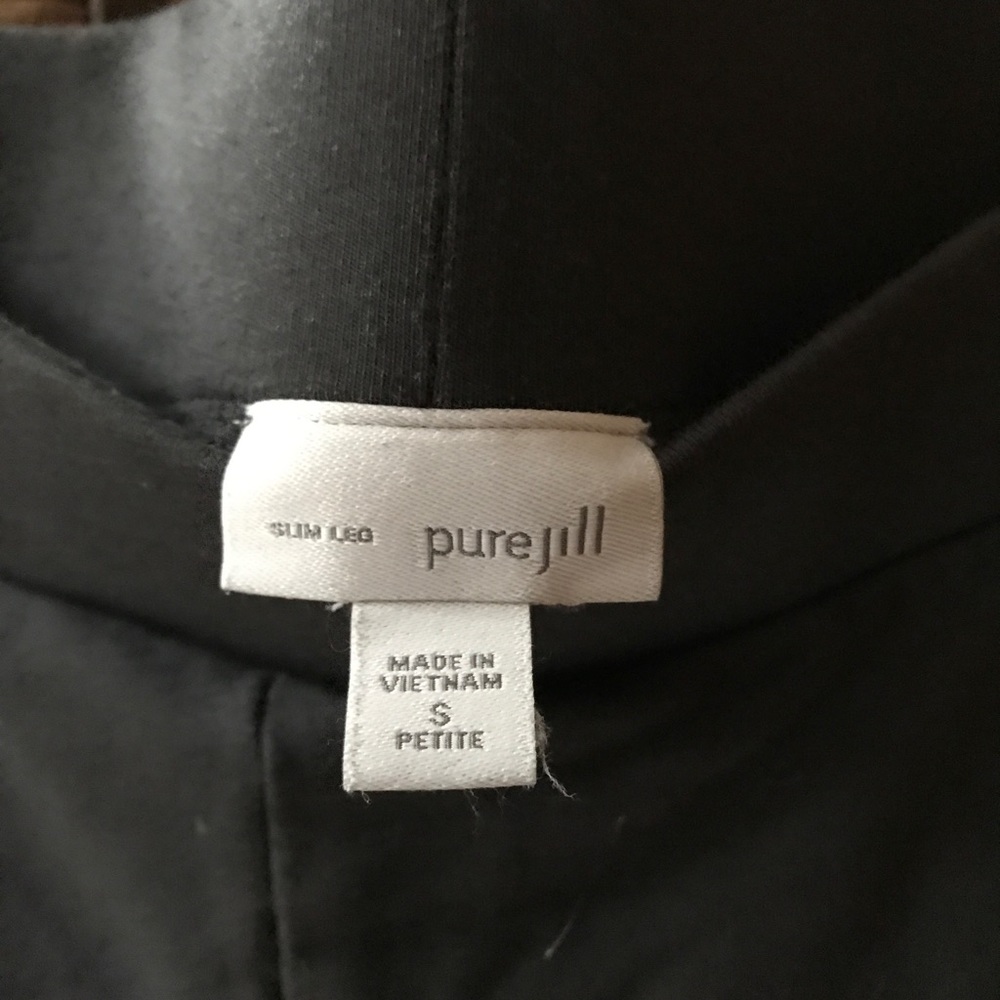 J.jill slim leg gray pants small Pure jill
