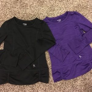 Danskin Now athletic shirts