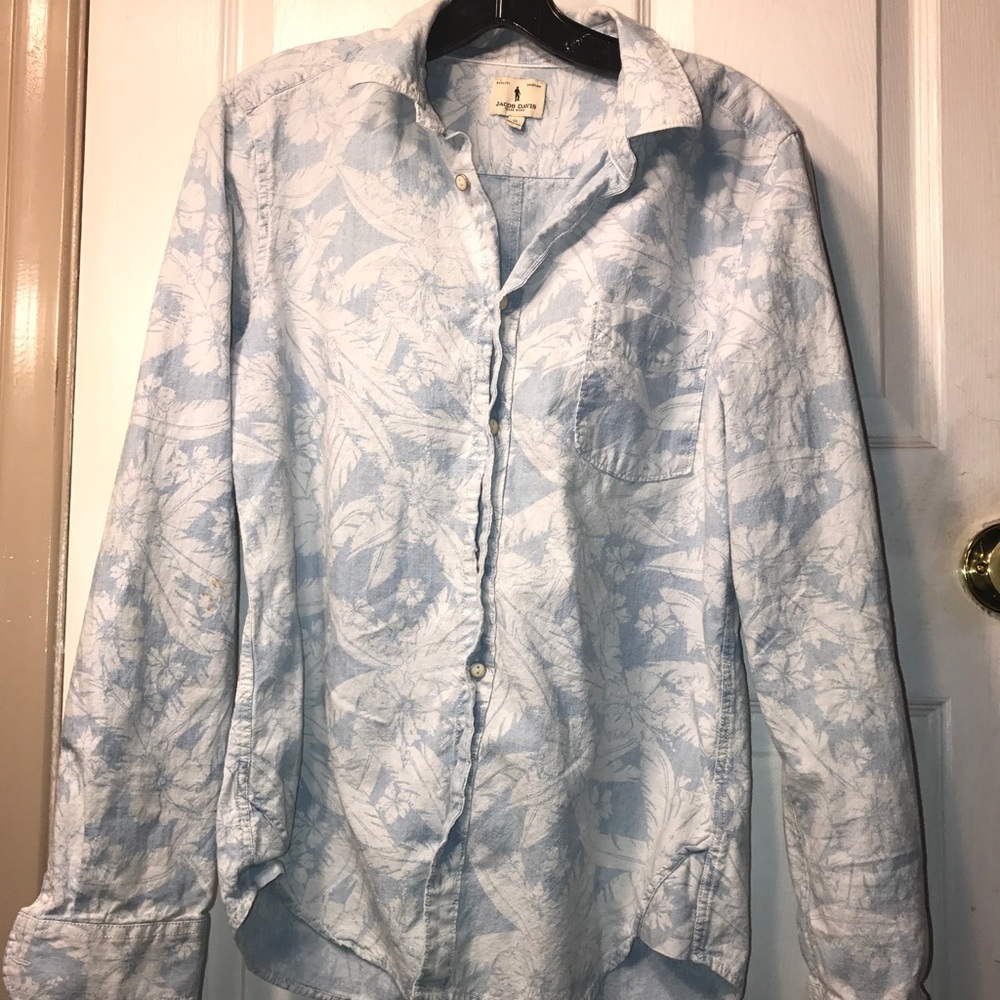 Jacob Davis flannel | light blue | Small size