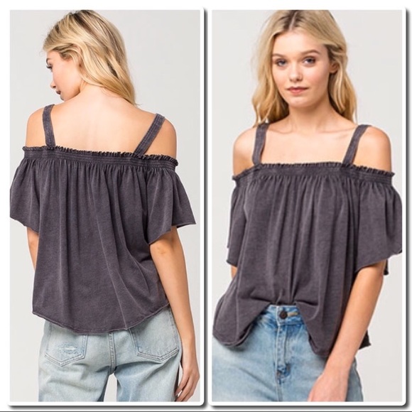 Free People Cold ShoulderTank - Picture 3 of 5