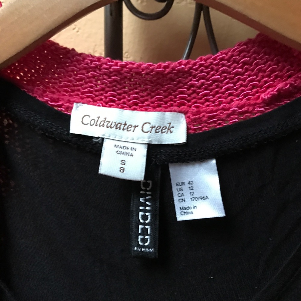 Coldwater creek pink sweater