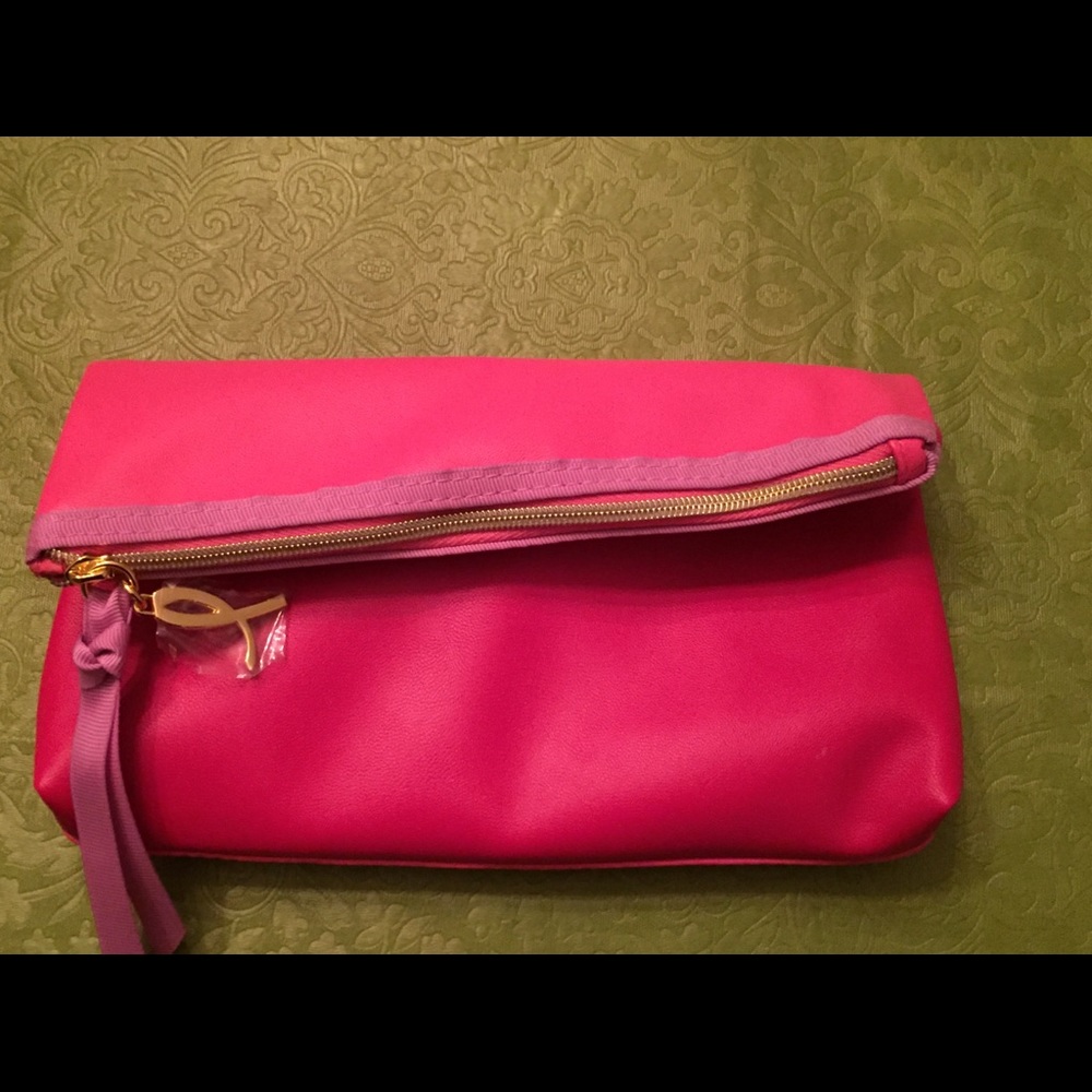 Estee Lauder fold over cute bag