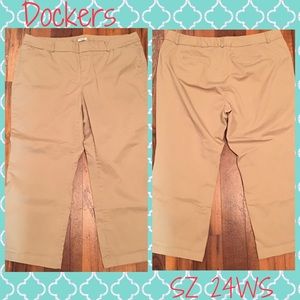 Dockers Women Classic Khaki Pants Sz 24WS