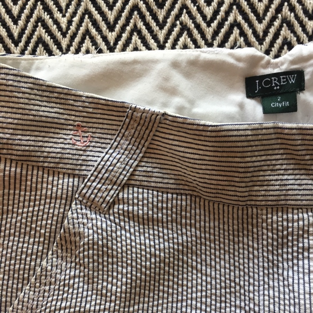 J Crew Anchor Seersucker Shorts ⚓️