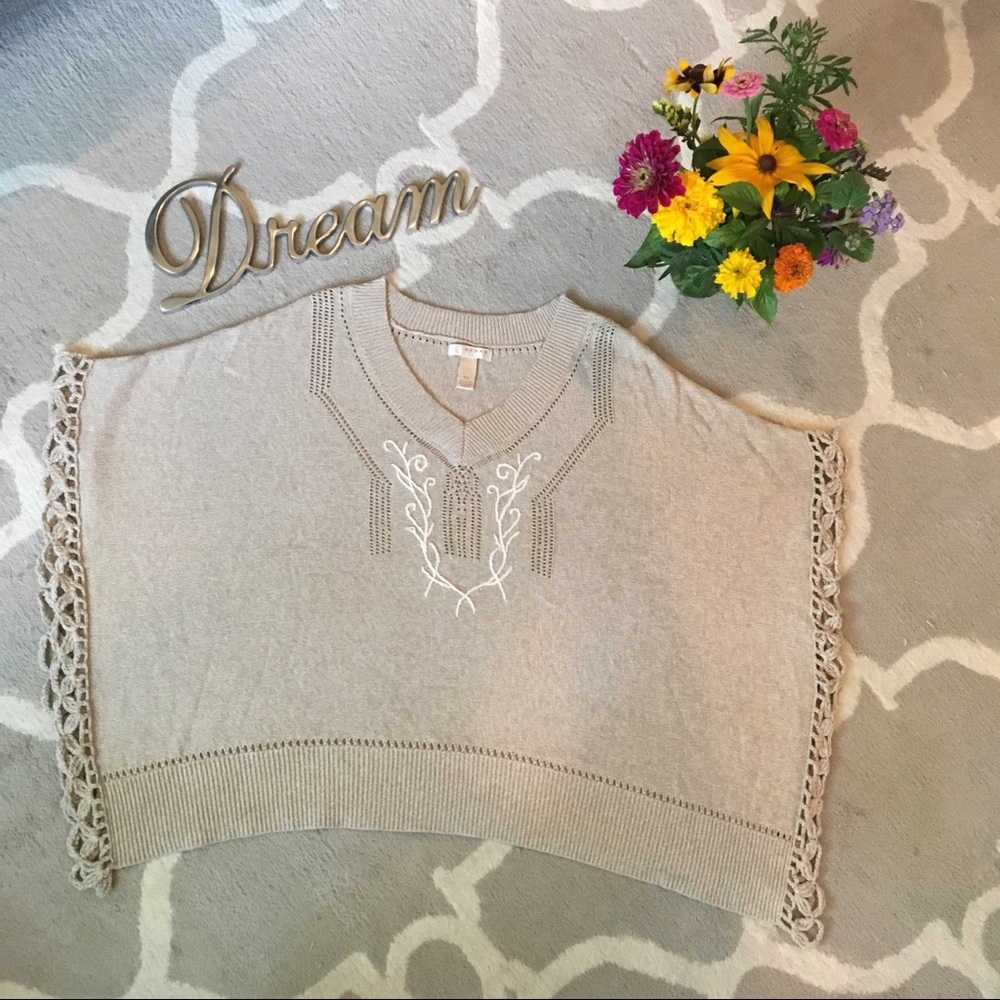 Cape sweater