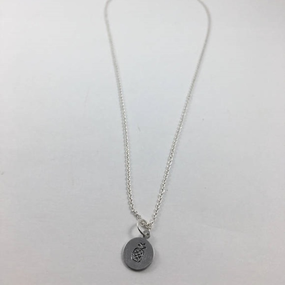 NEW Pineapple Necklace / Hand Stamped - Picture 2 of 3