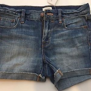 J.Crew Denim Jean Roll-Cuff Shorts