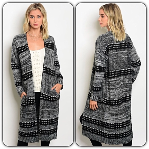 Chic SOFT Cozy Warm Long Cardigan Sweater sold - Picture 4 of 4