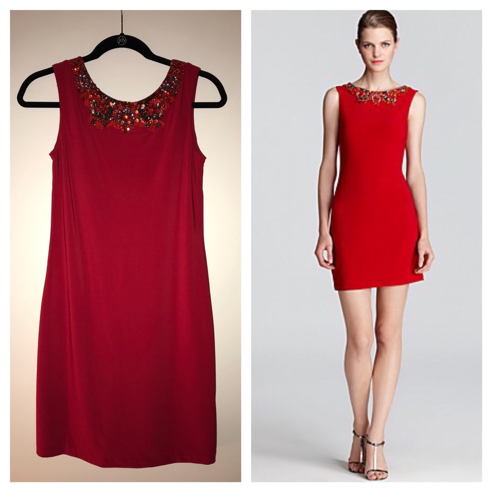 Mark James by Badgley Mischka beaded dress