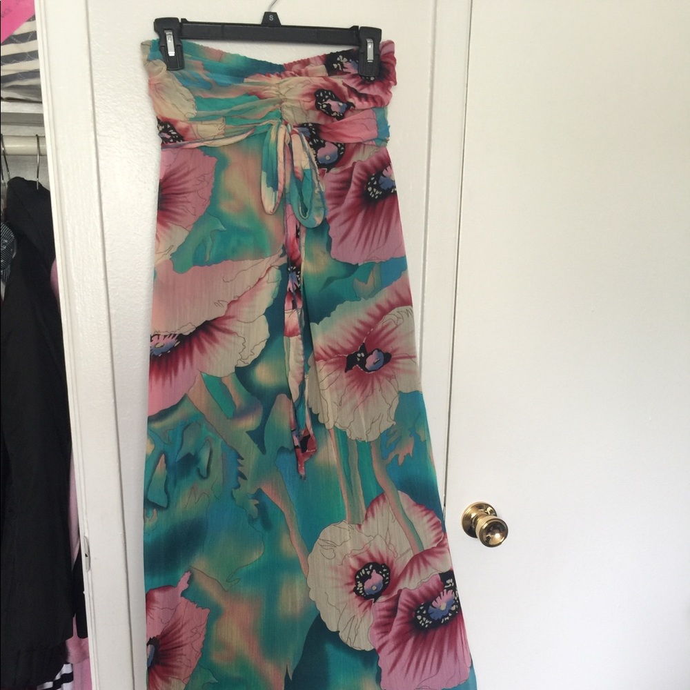 Flowers maxi dress