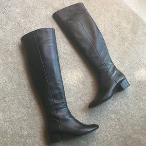Marc Fisher Leather Over the Knee Boots