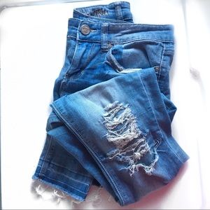 Distressed Skinny Jeans