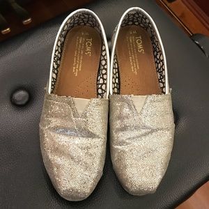 Pre-loved Toms glitter