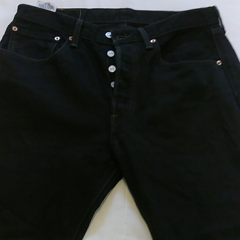 Levi Strauss & Co. 501 jeans sz W32L30 very black