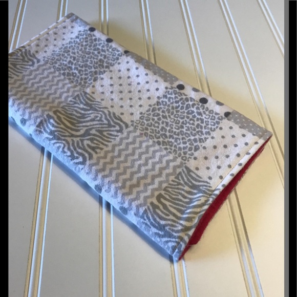 Set of 4 Cotton Burp cloths, burp rag, baby girl - Picture 5 of 5