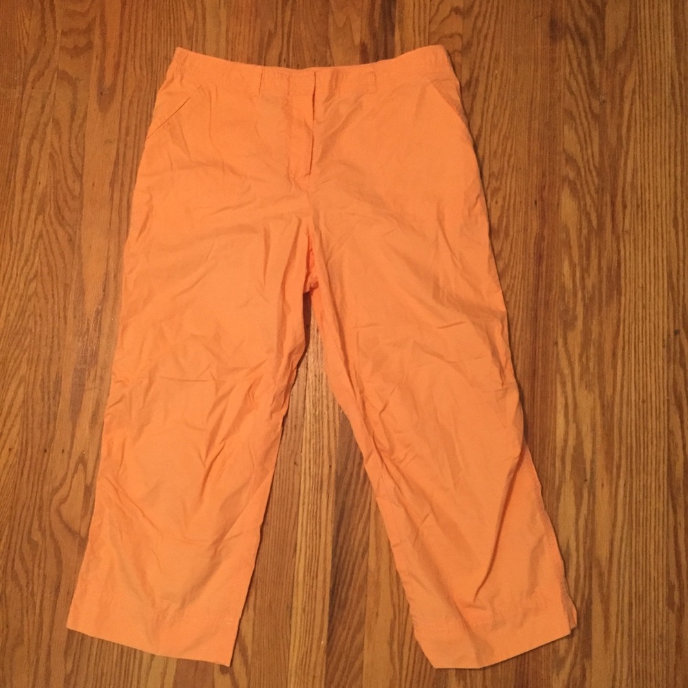J Jill 100% cotton cropped pants/ Capri