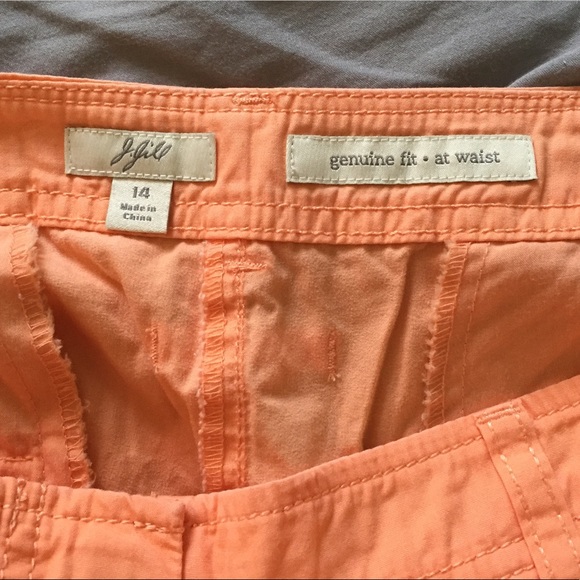 J Jill 100% cotton cropped pants/ Capri - Picture 2 of 4