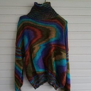 Vintage Groovy Turtleneck