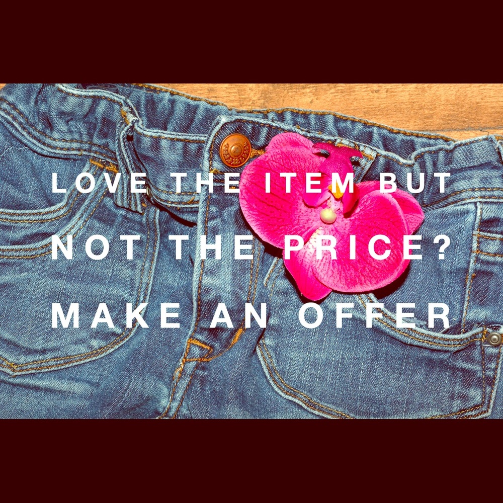 All reasonable offers are welcome!