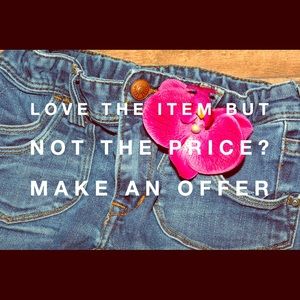 All reasonable offers are welcome!