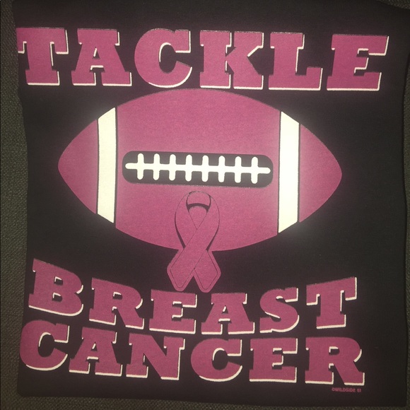 “Tackle Breast Cancer” T-shirt - Picture 1 of 1