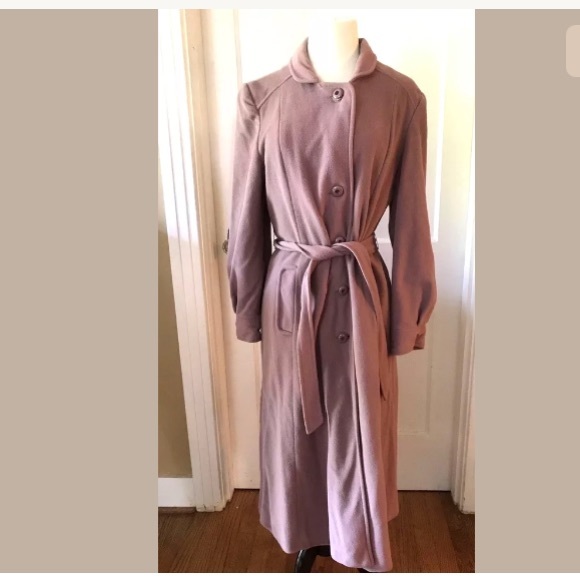 Vintage | Jackets & Coats | Vintage 97s Blush Duster Peacoat Jacket Sz ...