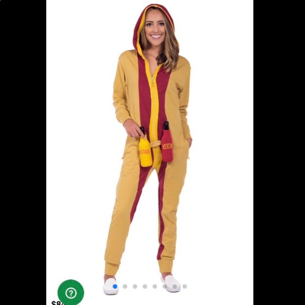 Men's Hotdog Halloween Costume