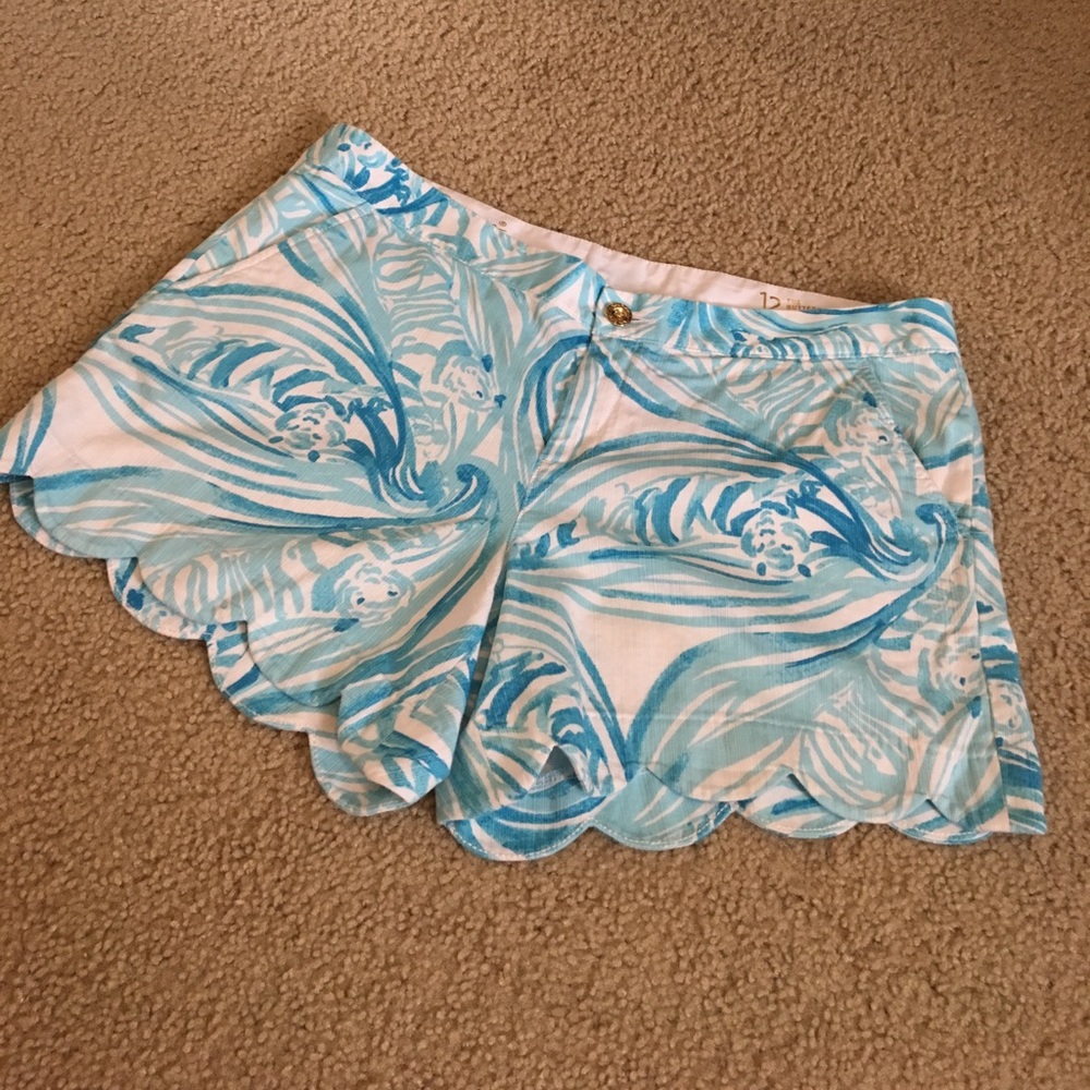 Lilly Pulitzer - Buttercup Short in Sea Ruffles 12