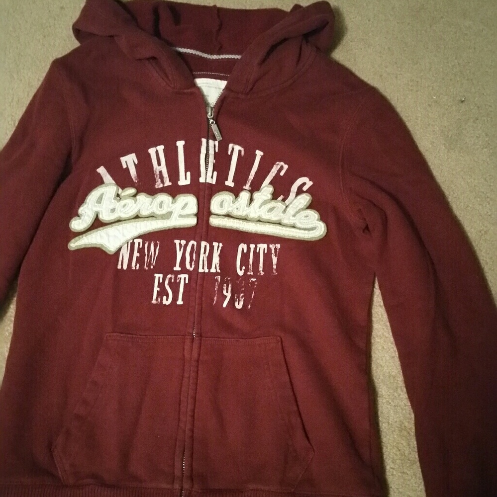 Aeropostale zip up sweater