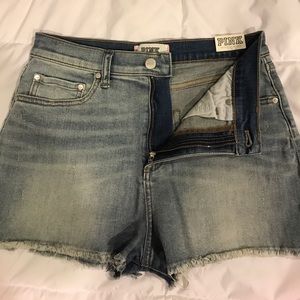 🔥PRICE ⬇️❣️Victoria’s Sec. Pink High Waist short