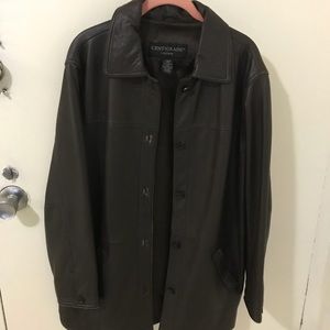 Leather jacket