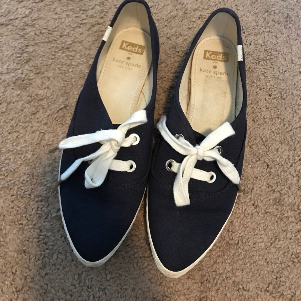 Kate Spade blue keds
