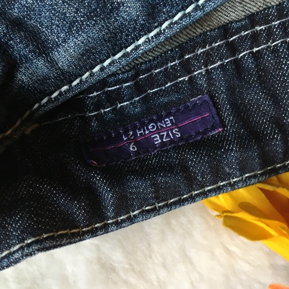 VIGOSS CAPRI EMBELLISHED CAPRI SIZE 9 LENGTH 21 IN - Picture 7 of 8