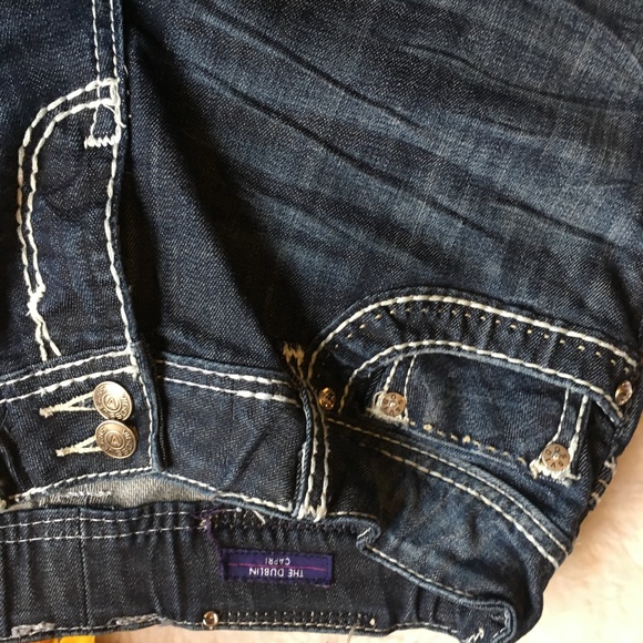 VIGOSS CAPRI EMBELLISHED CAPRI SIZE 9 LENGTH 21 IN - Picture 6 of 8