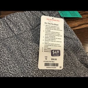 Lululemon on the fly shorts