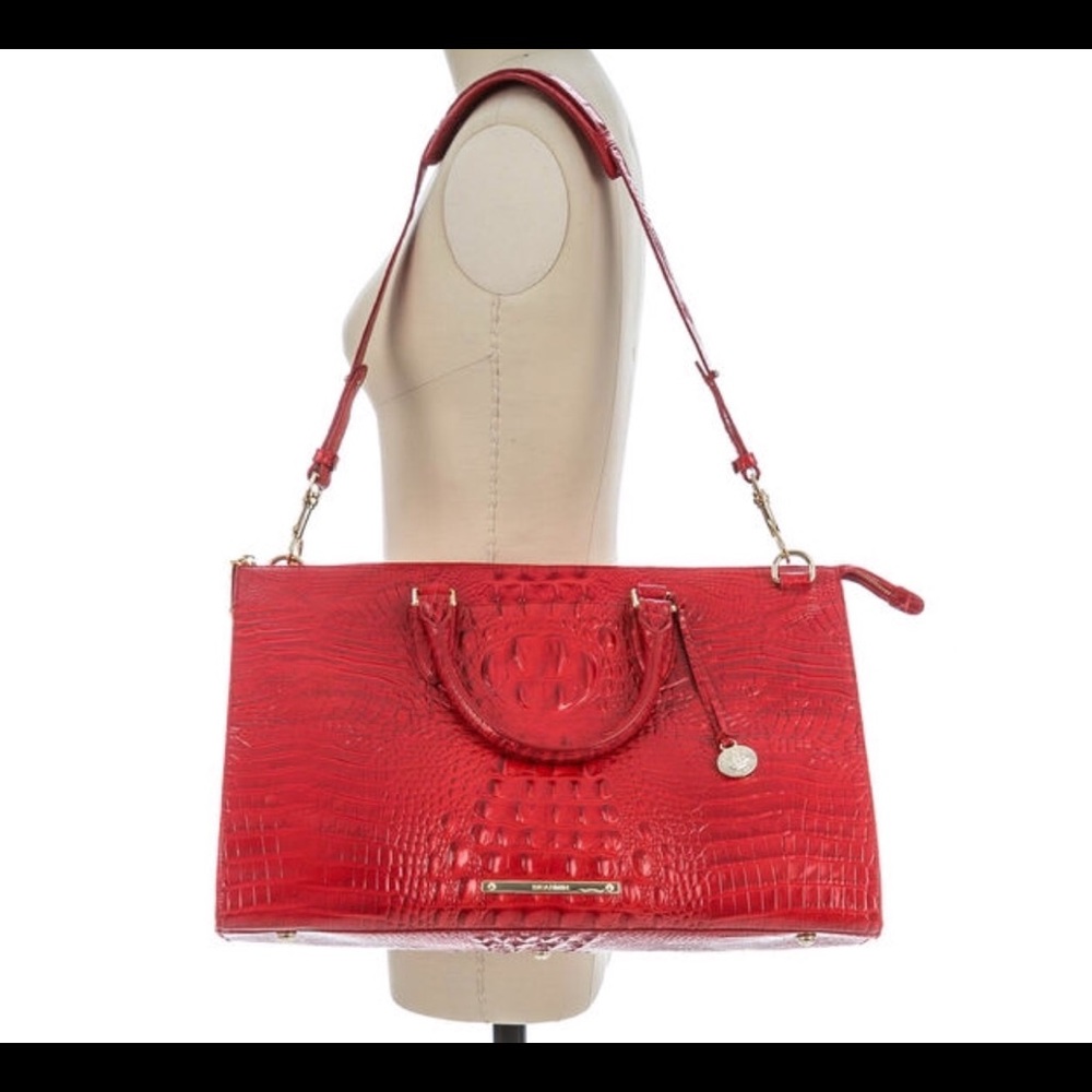 NWT - Brahmin Anywhere Weekender in Carnation