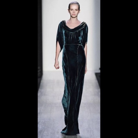 BCBGMAXAZRIA RUNWAY velvet dress - Picture 2 of 4