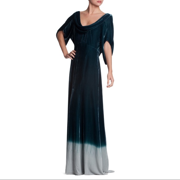 BCBGMAXAZRIA RUNWAY velvet dress - Picture 3 of 4