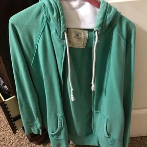Woman’s zip up sweatshirt