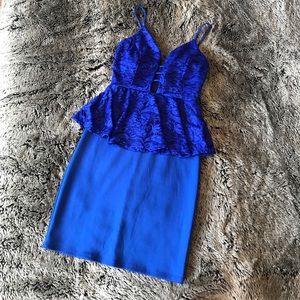 Peplum dress